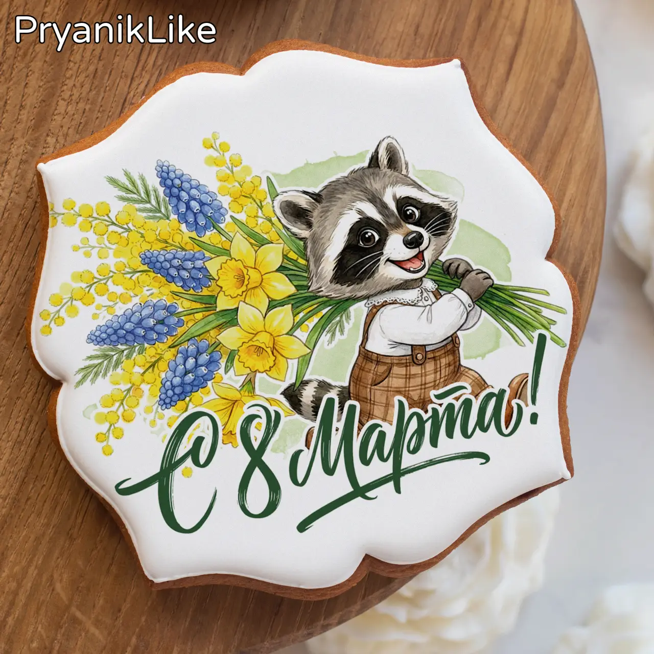 Зверята с букетами